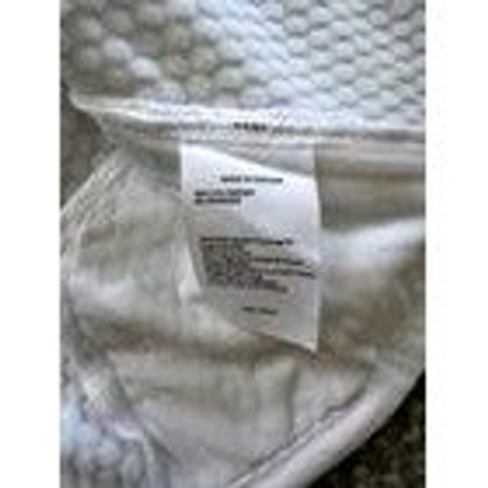 DSG Run Grid 1/4 Zip Women Pure White Fleece Mesh Pullover GAW24202 Size M NEW - Picture 6 of 8